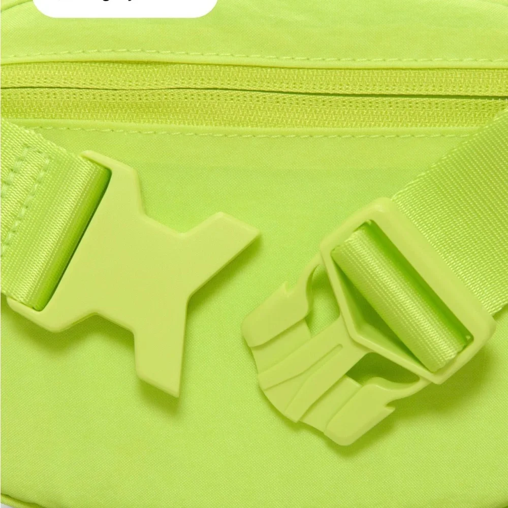 Nike Aura Crossbody Bag Bright Neon Green Waist Bag - Picture 11 of 11